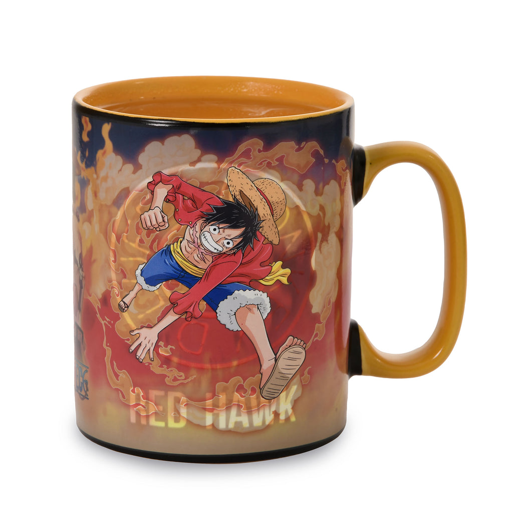 Produktbild One Piece - Luffy & Sabo Thermoeffekt Tasse