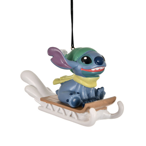 Image produit Stitch avec traîneau Décoration d'arbre de Noël - Lilo & Stitch