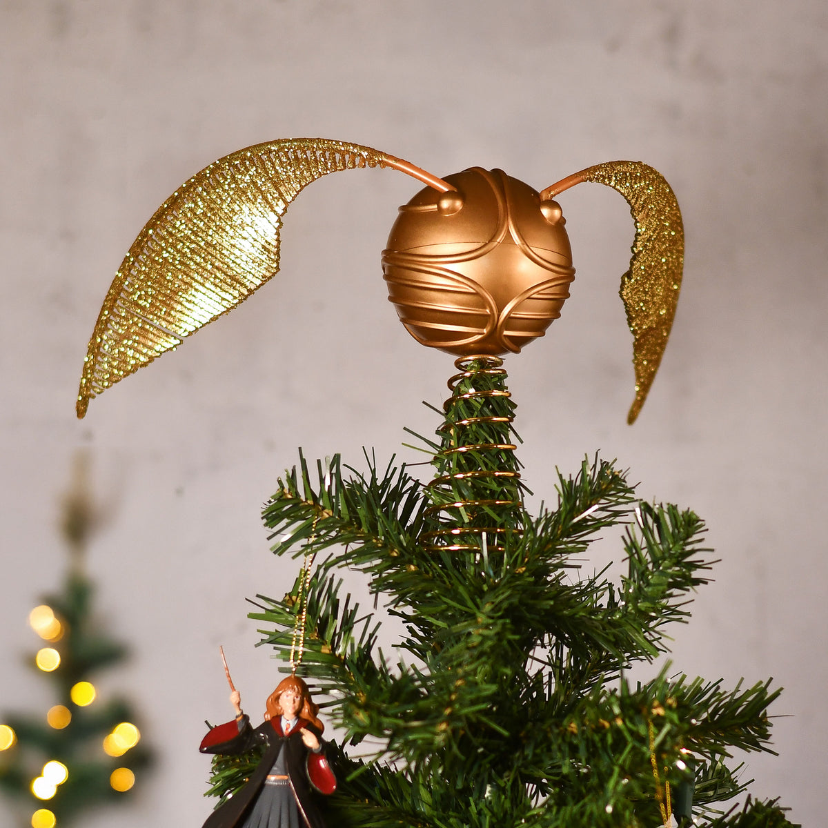 Produktbild Harry Potter - Goldener Schnatz Weihnachtsbaum-Spitze