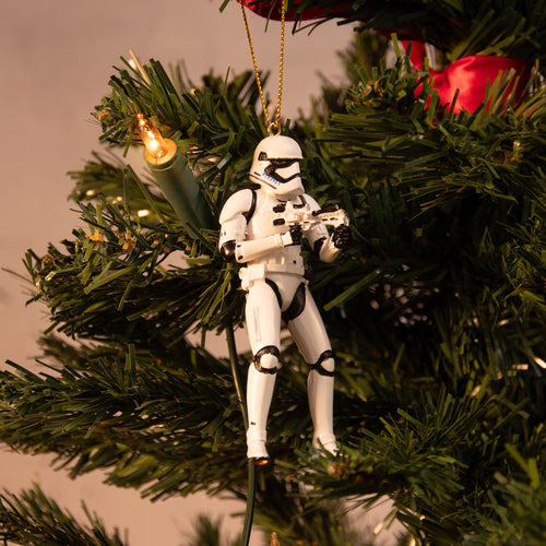 Image produit Stormtrooper avec Blaster Décoration de Sapin de Noël - Star Wars