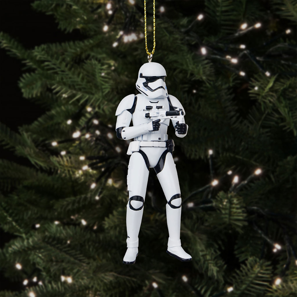 Image produit Stormtrooper avec Blaster Décoration de Sapin de Noël - Star Wars