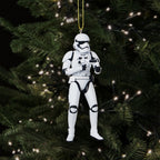 Image produit Stormtrooper avec Blaster Décoration de Sapin de Noël - Star Wars
