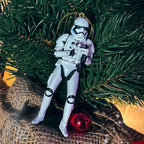 Image produit Stormtrooper avec Blaster Décoration de Sapin de Noël - Star Wars