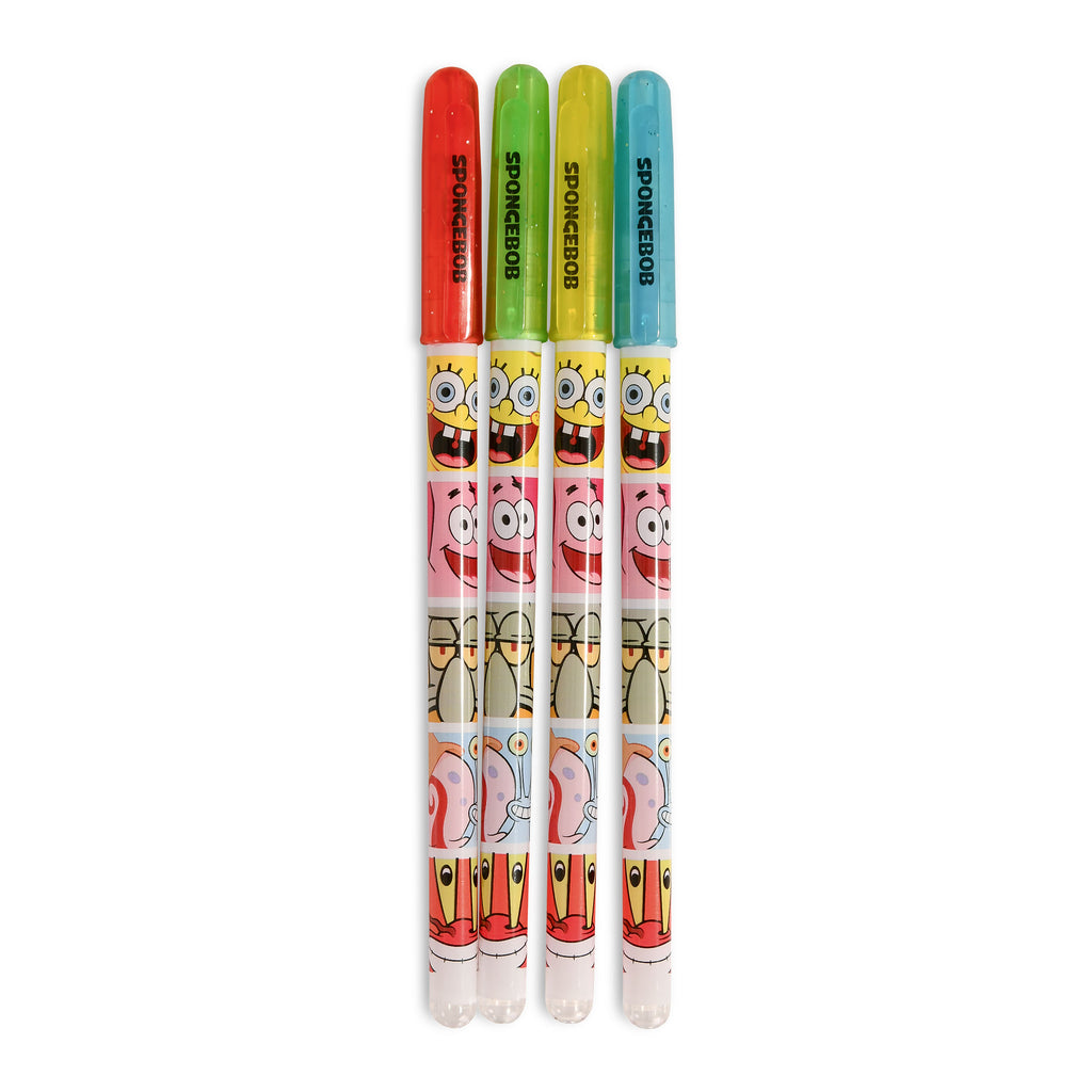 Image produit SpongeBob - Ensemble de 4 stylos gel Friends