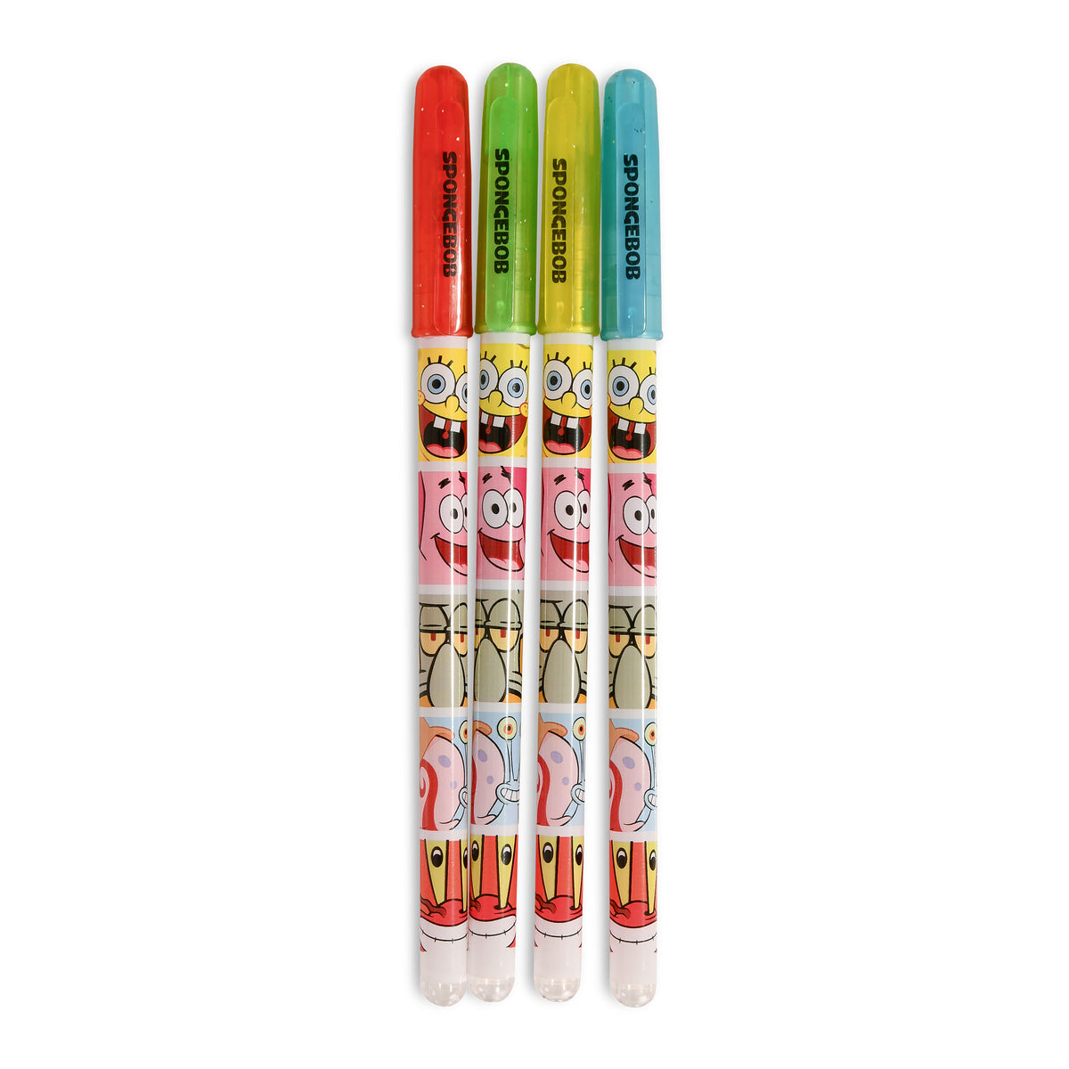 Image produit SpongeBob - Ensemble de 4 stylos gel Friends