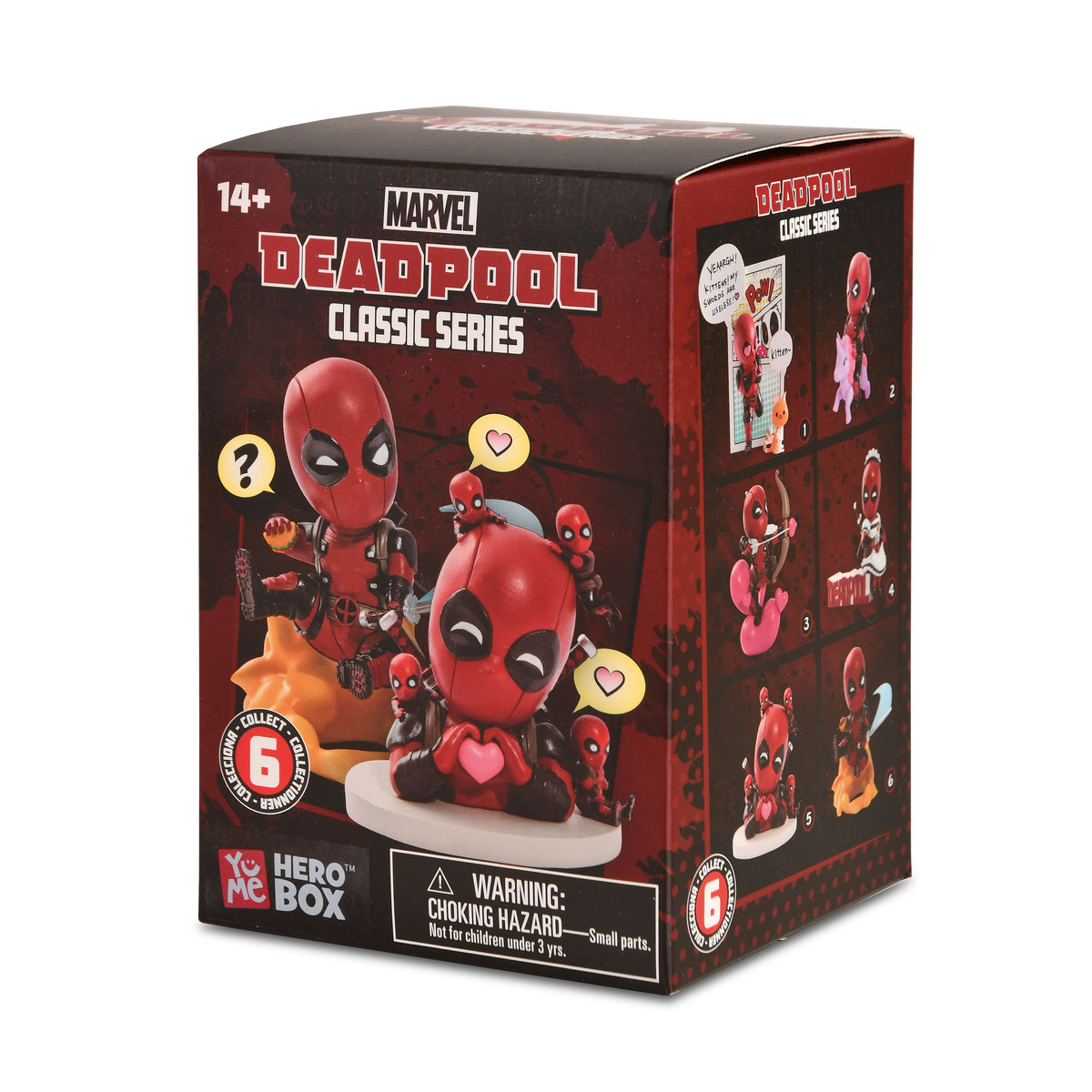 Produktbild Deadpool - YuMe Hero Box Classic Series Mystery Figur