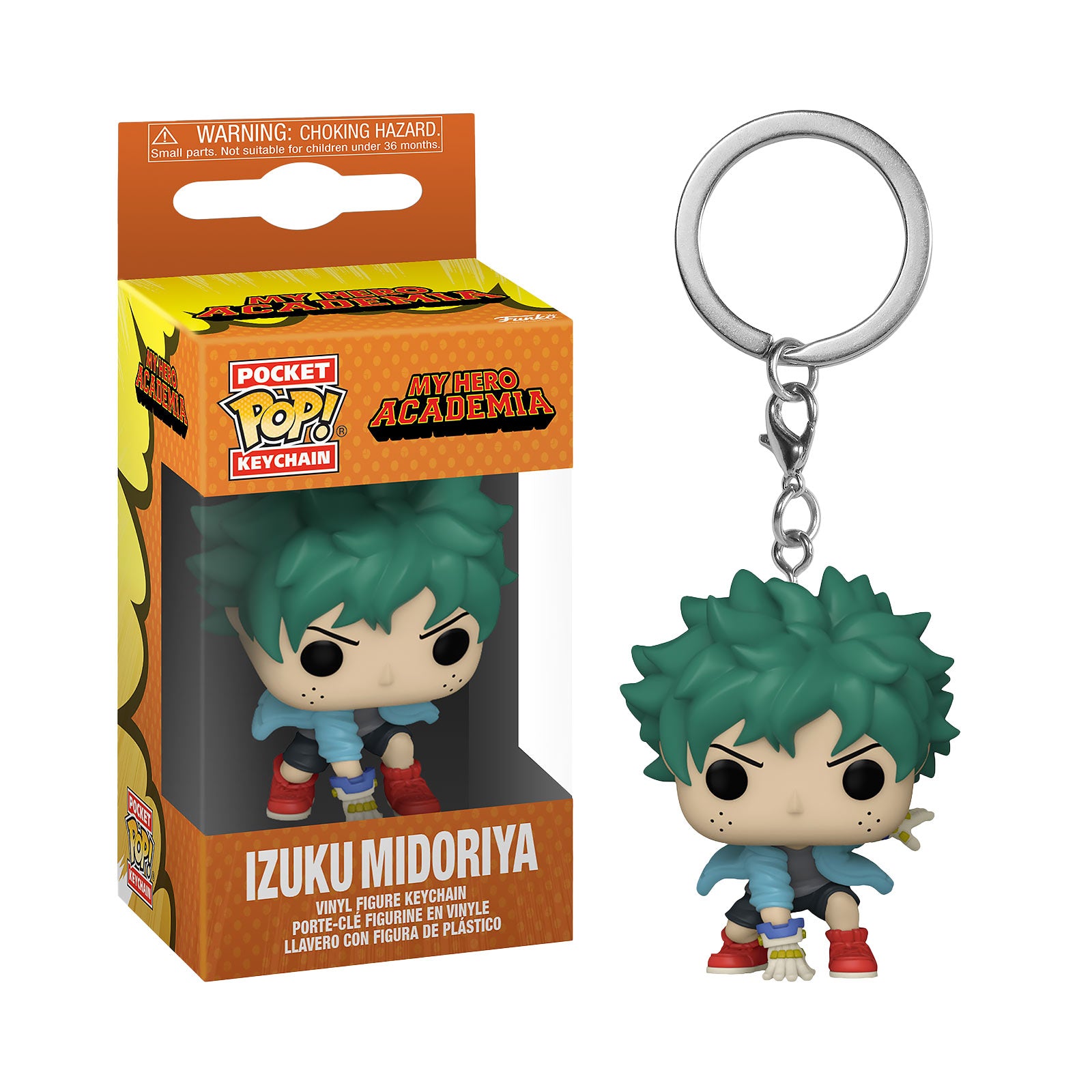 Immagine del prodotto My Hero Academia - Deku con guanti Funko Pop Portachiavi