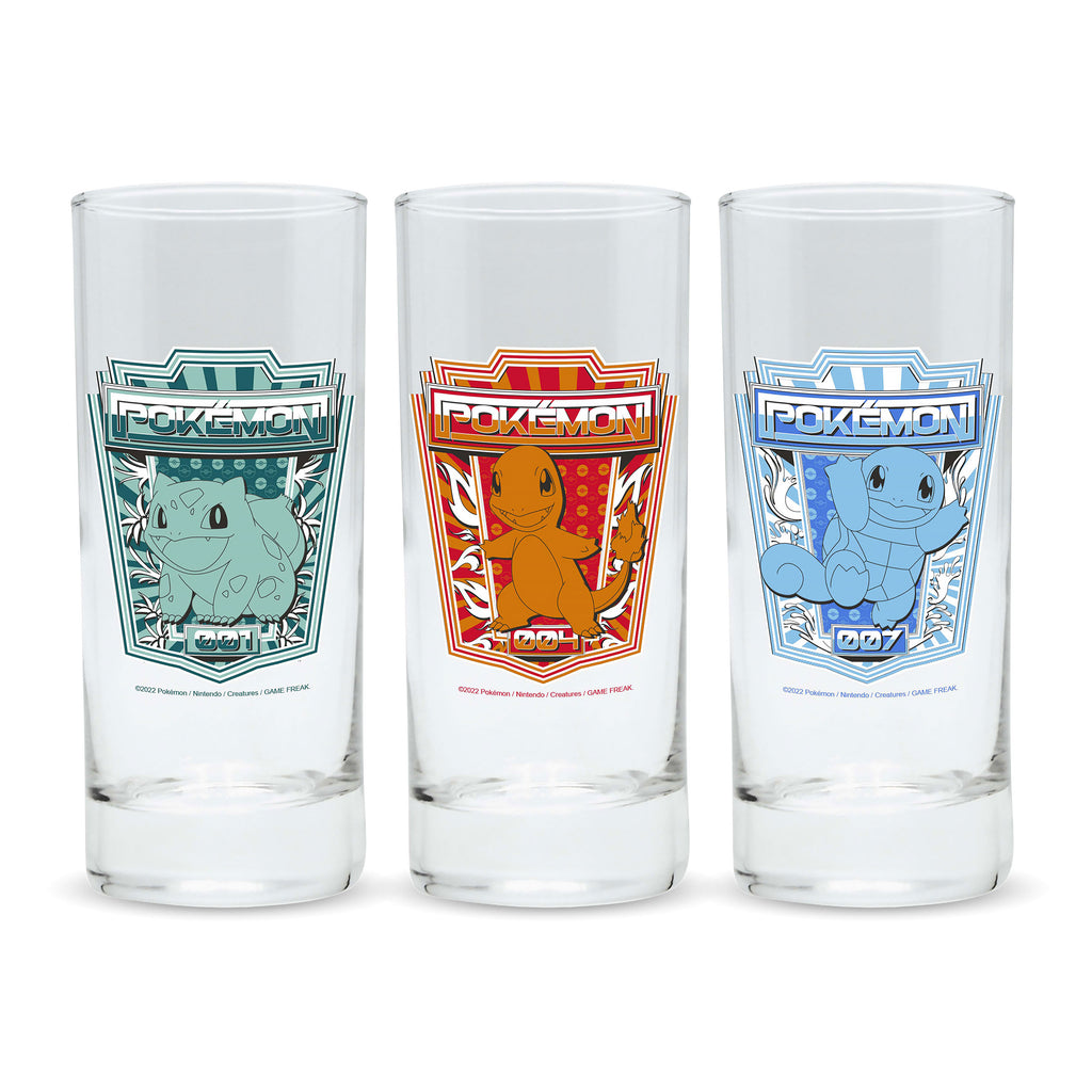 Image produit Pokemon - Ensemble de Verres Starter