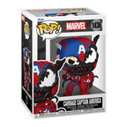 Produktbild Marvel - Carnage Captain America​ Funko Pop Wackelkopf-Figur