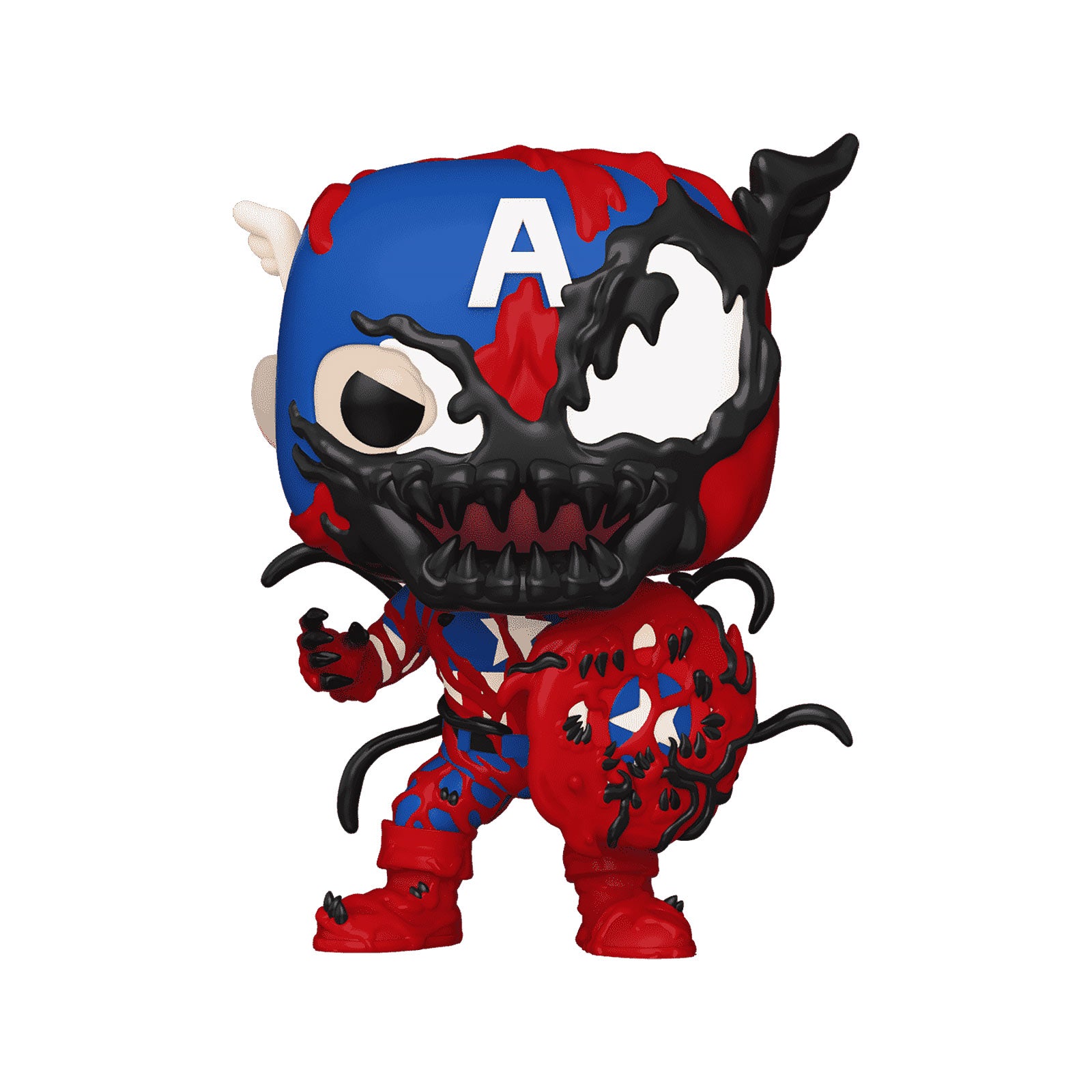 Produktbild Marvel - Carnage Captain America​ Funko Pop Wackelkopf-Figur