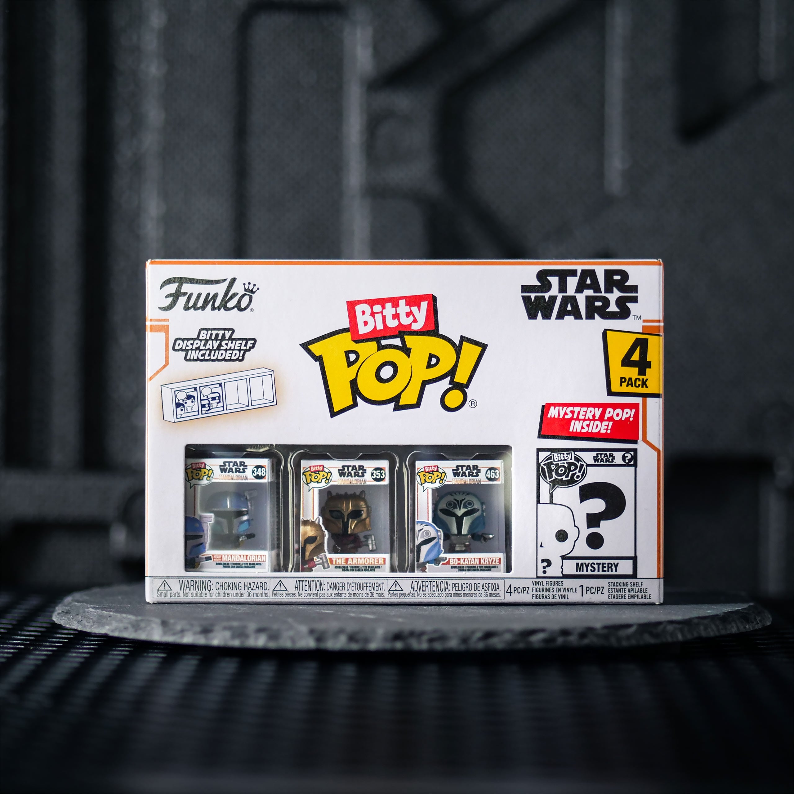 Produktbild Star Wars The Mandalorian - Funko Bitty Pop 4er Figuren Set Serie 1