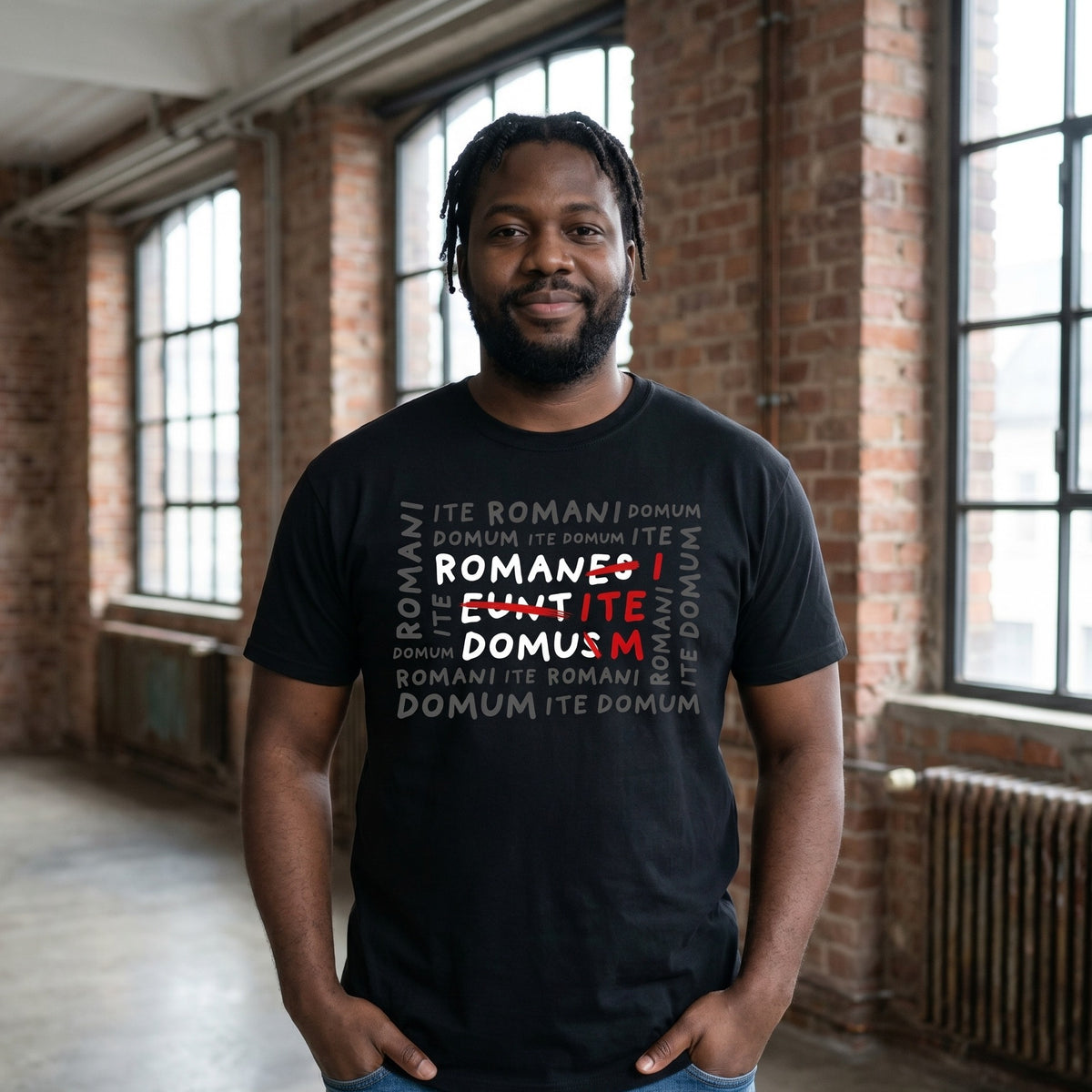 Image produit T-shirt Romani Ite Domum pour les fans de Monty Python