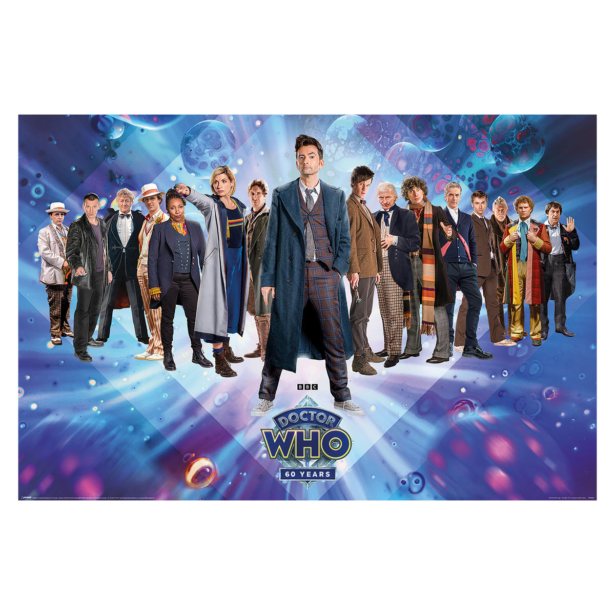 Image produit Doctor Who - Affiche Maxi Groupe