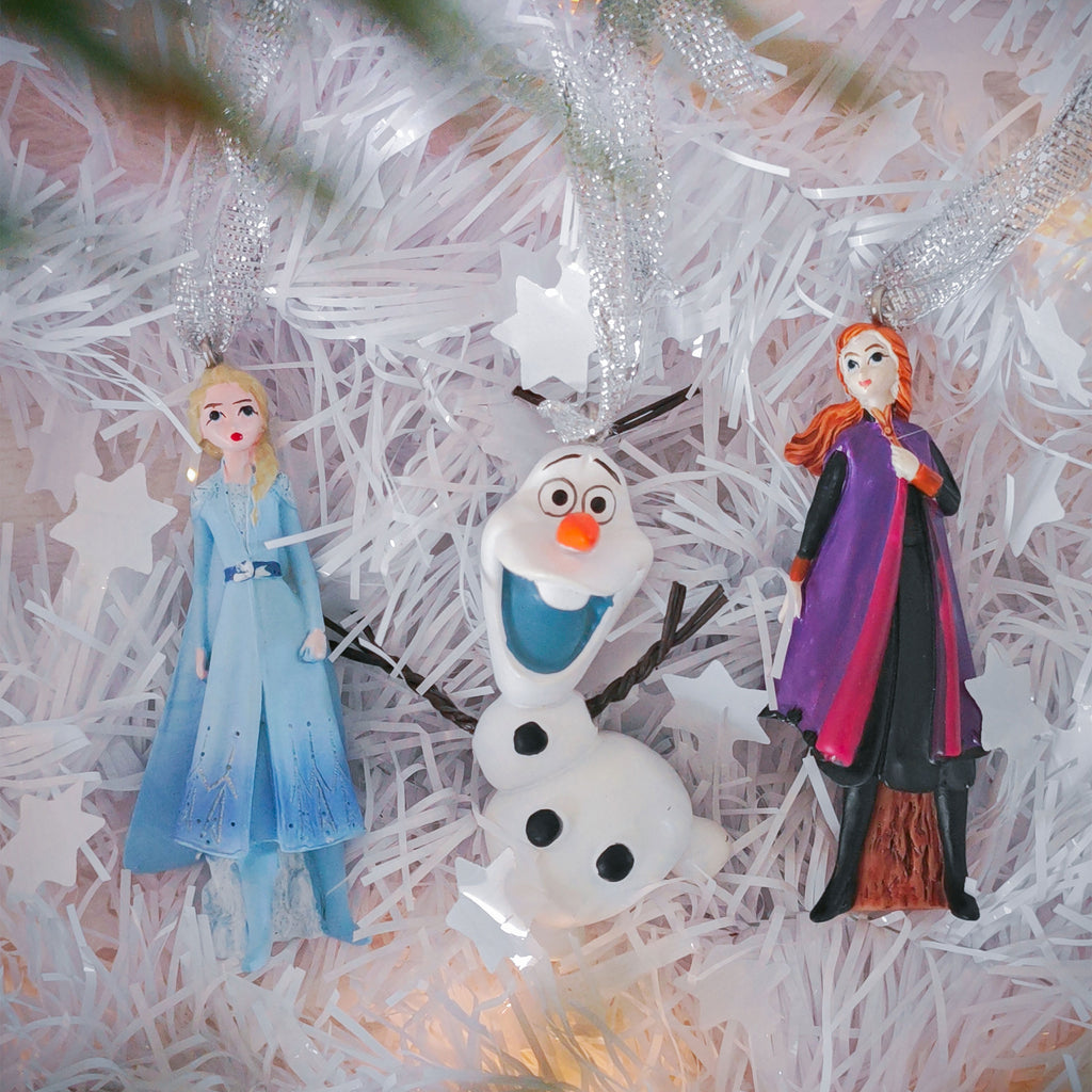 Image produit Frozen - Décoration de Noël pour arbre 3 pièces