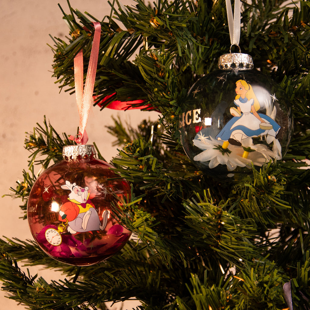 Produktbild Alice im Wunderland - Characters Weihnachtsbaumkugeln 7tlg