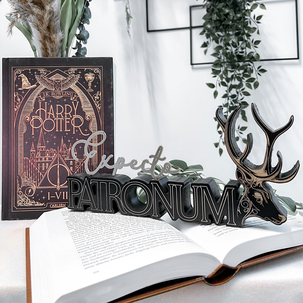 Image produit Décoration en bois Expecto Patronum - Harry Potter