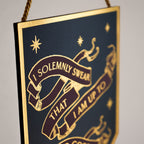 Produktbild Harry Potter - I Solemnly Swear Alumni Wandbild Holz