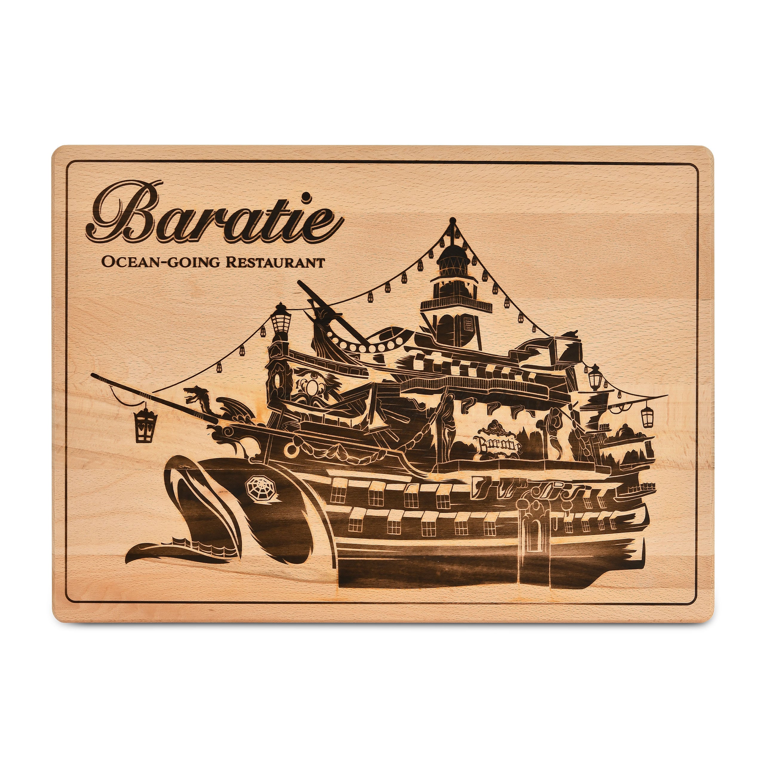 Produktbild One Piece - Baratie Schneidebrett Buche