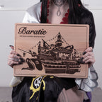 Produktbild One Piece - Baratie Schneidebrett Buche
