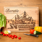 Produktbild One Piece - Baratie Schneidebrett Buche