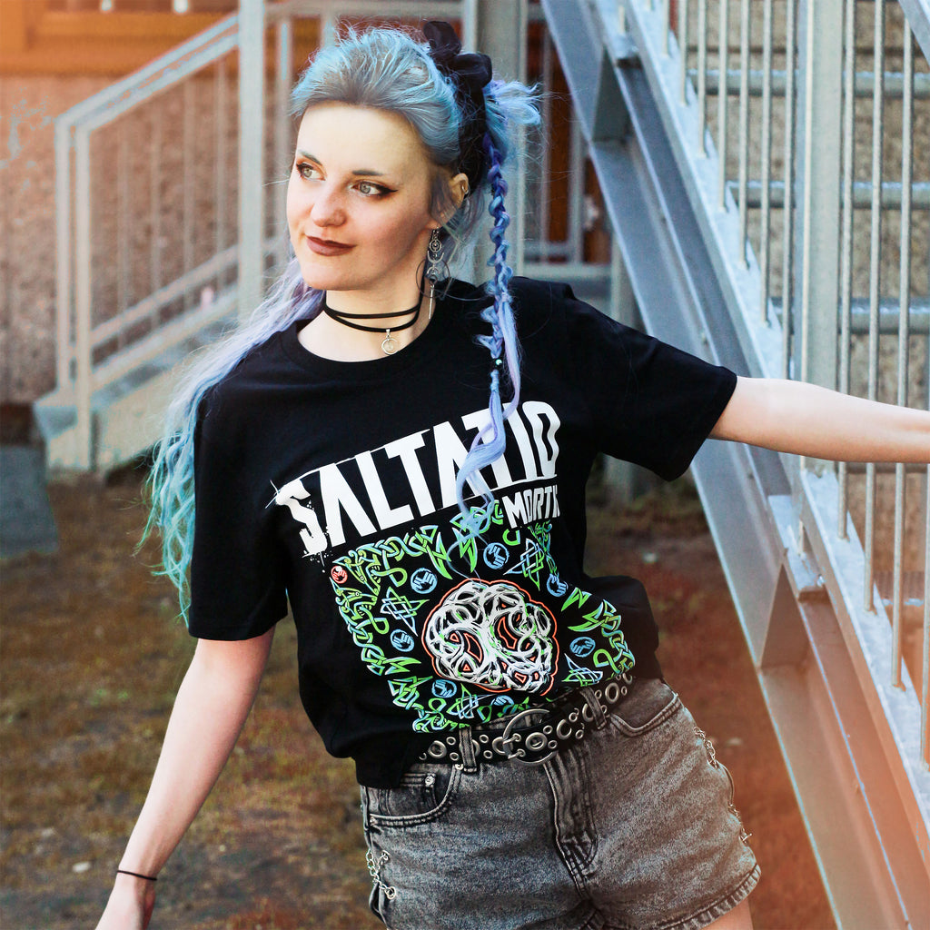 Image produit Saltatio Mortis - T-shirt arbre celtique noir
