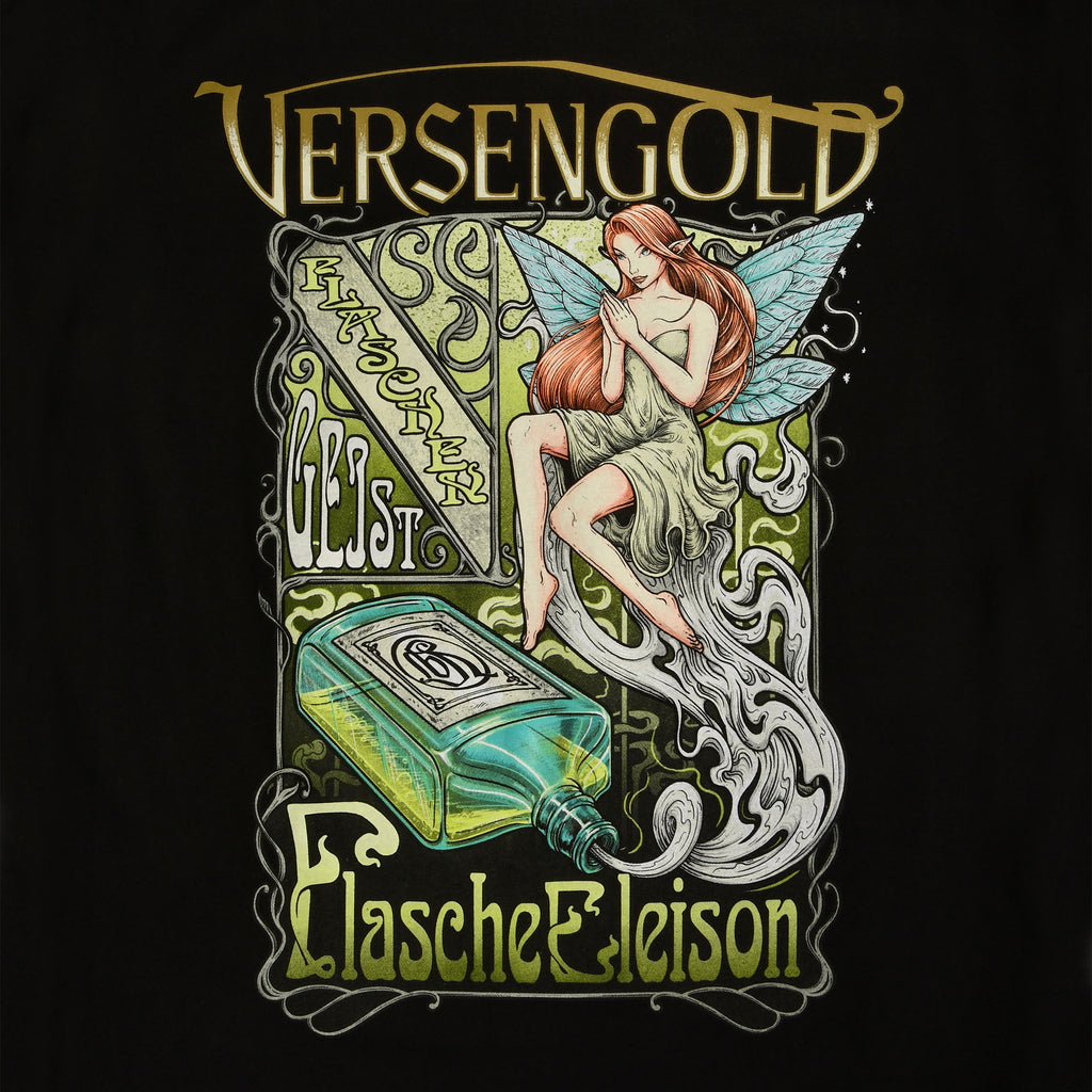 Produktbild Versengold - Flaschengeist T-Shirt schwarz