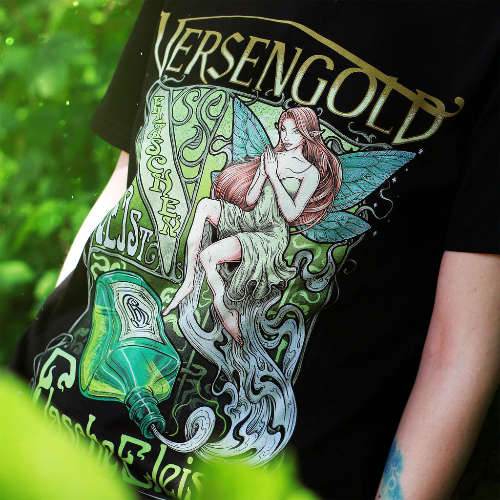 Produktbild Versengold - Flaschengeist T-Shirt schwarz