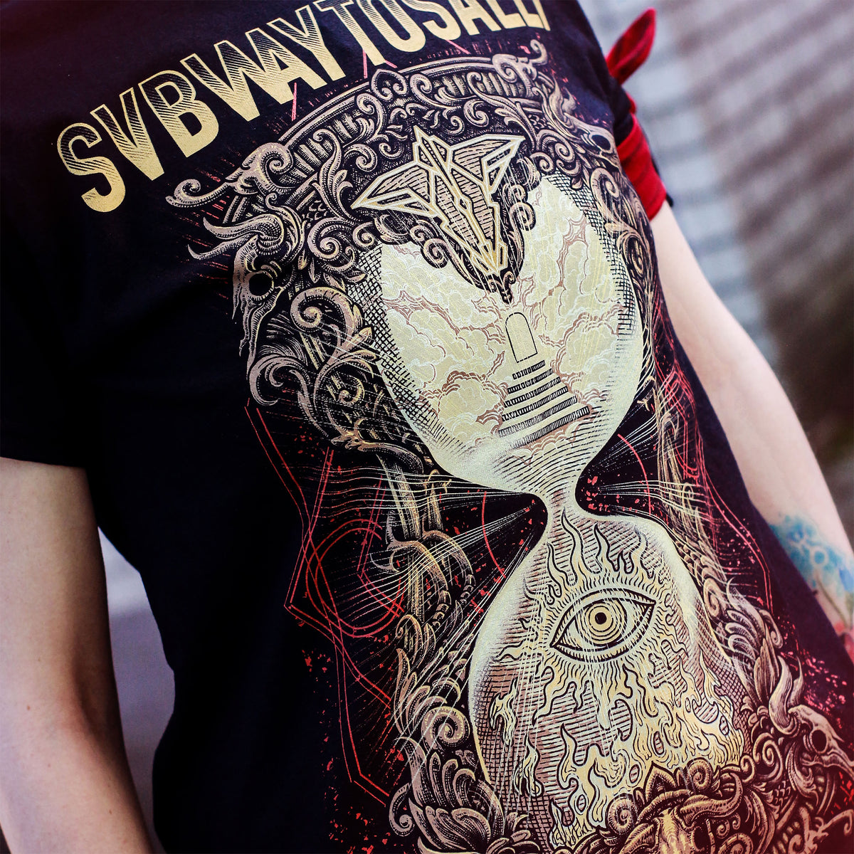 Immagine del prodotto Subway To Sally - Maglietta Hourglass nera