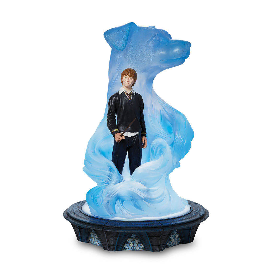 Produktbild Ron mit Patronus Diorama Figur mit Licht - Harry Potter