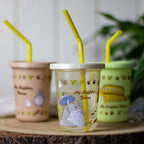 Produktbild Totoro - Katzenbus und Totoro Becher mit Strohhalm 3er Set