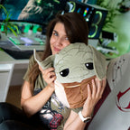 Produktbild Yoda Squishy Beanies Plüsch Kissen 35cm - Star Wars