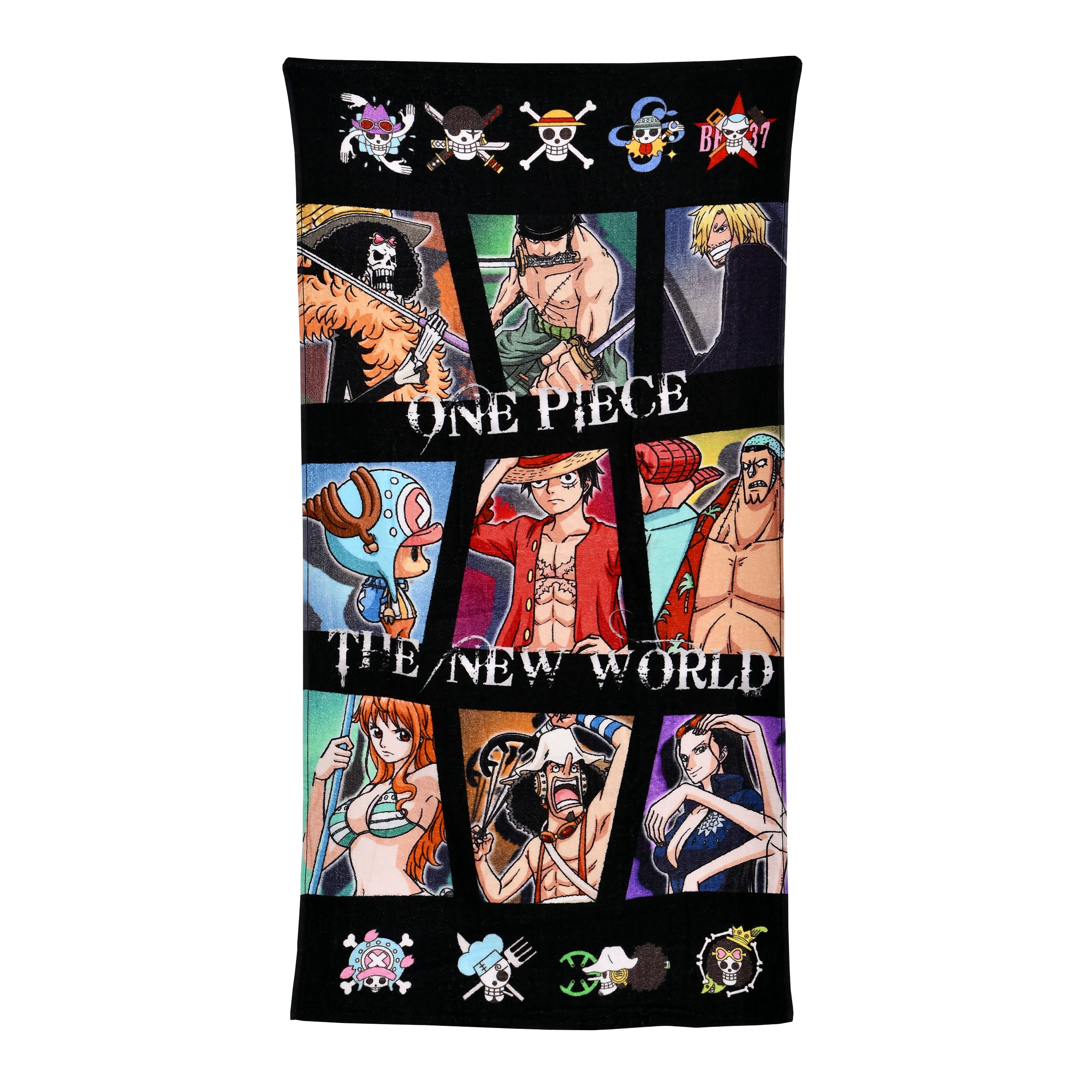 Immagine del prodotto One Piece - I personaggi del Nuovo Mondo Telo da bagno