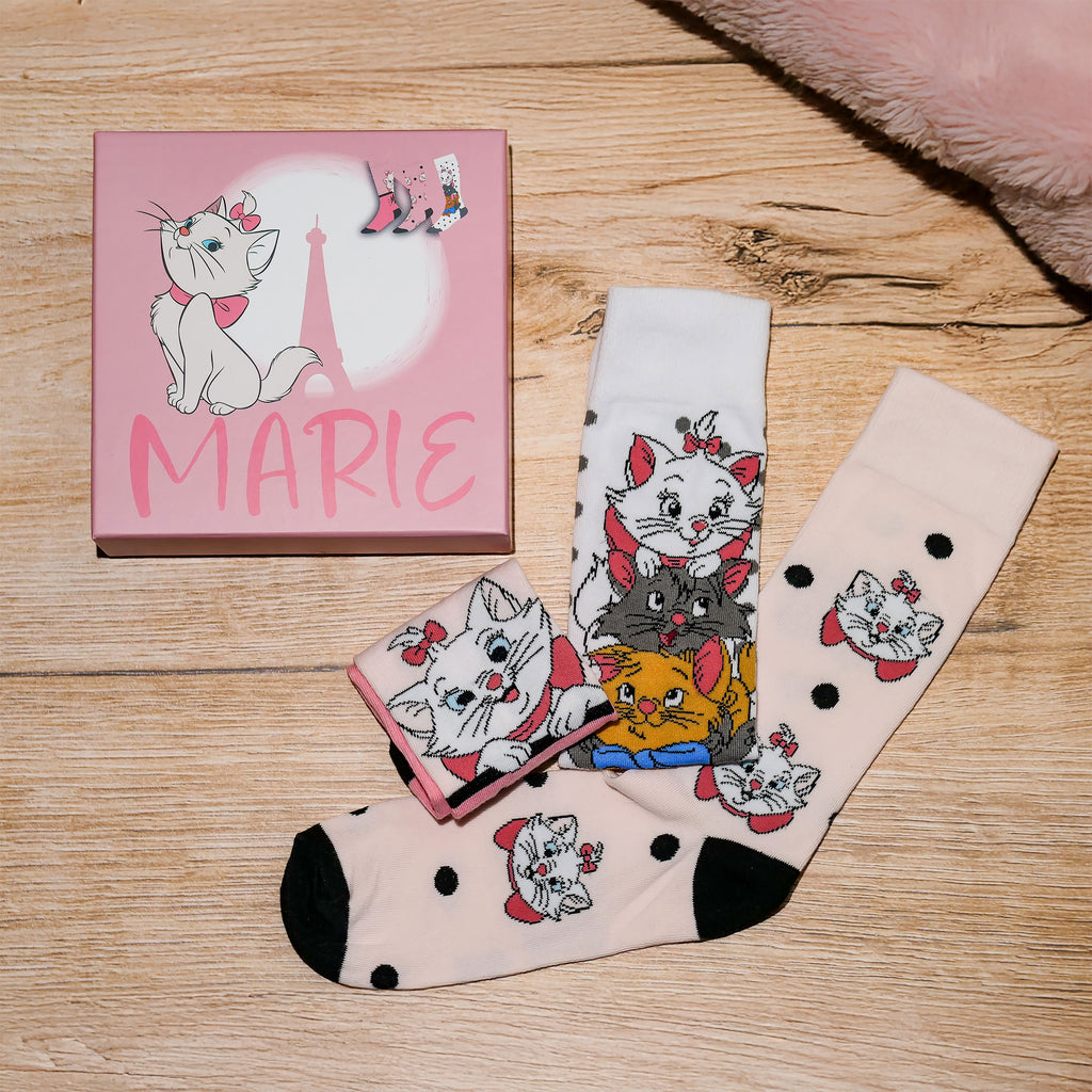 Image produit Aristocats - Ensemble de 3 chaussettes Marie