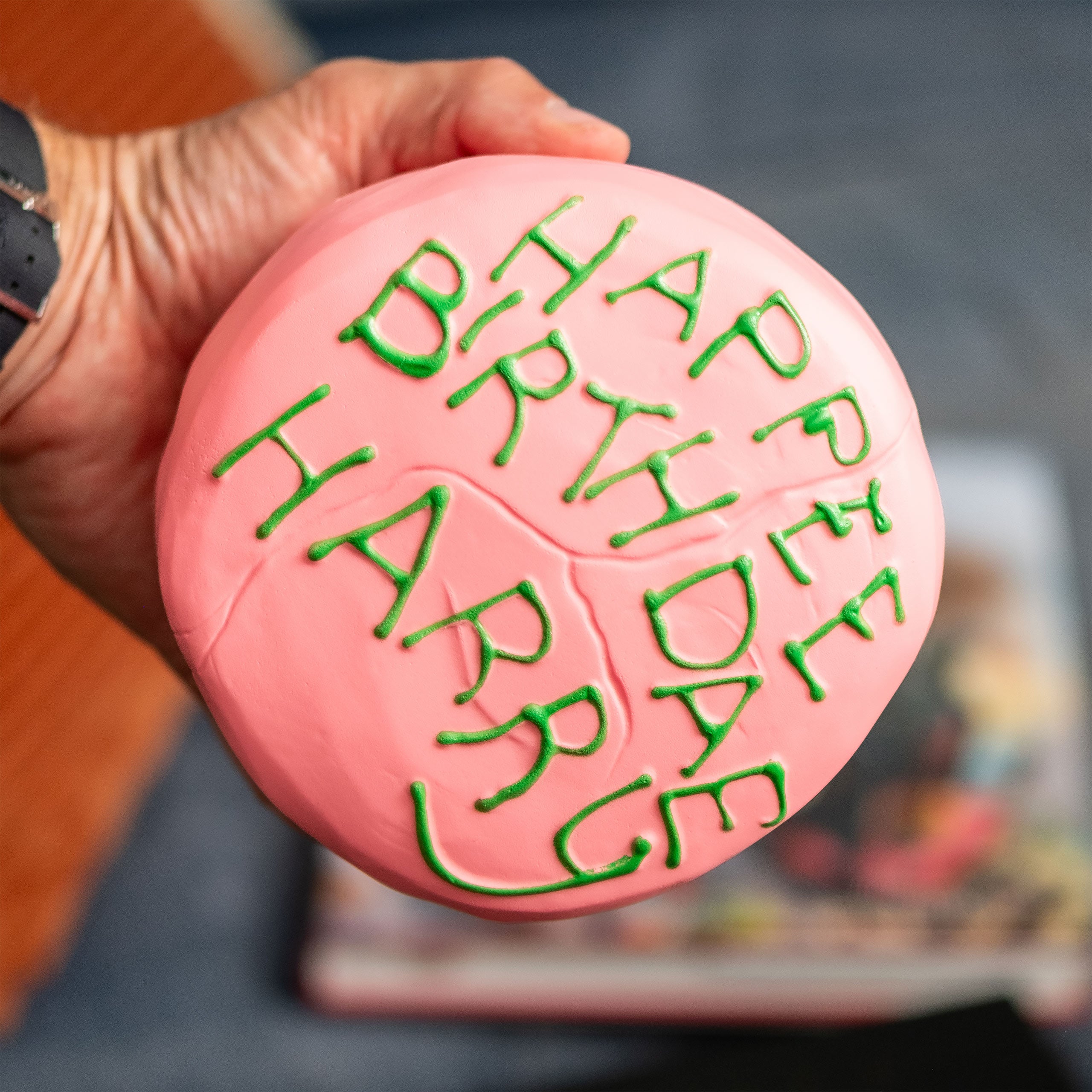 Image produit Harry Potter - Figurine antistress Pufflums gâteau Happee Birthdae