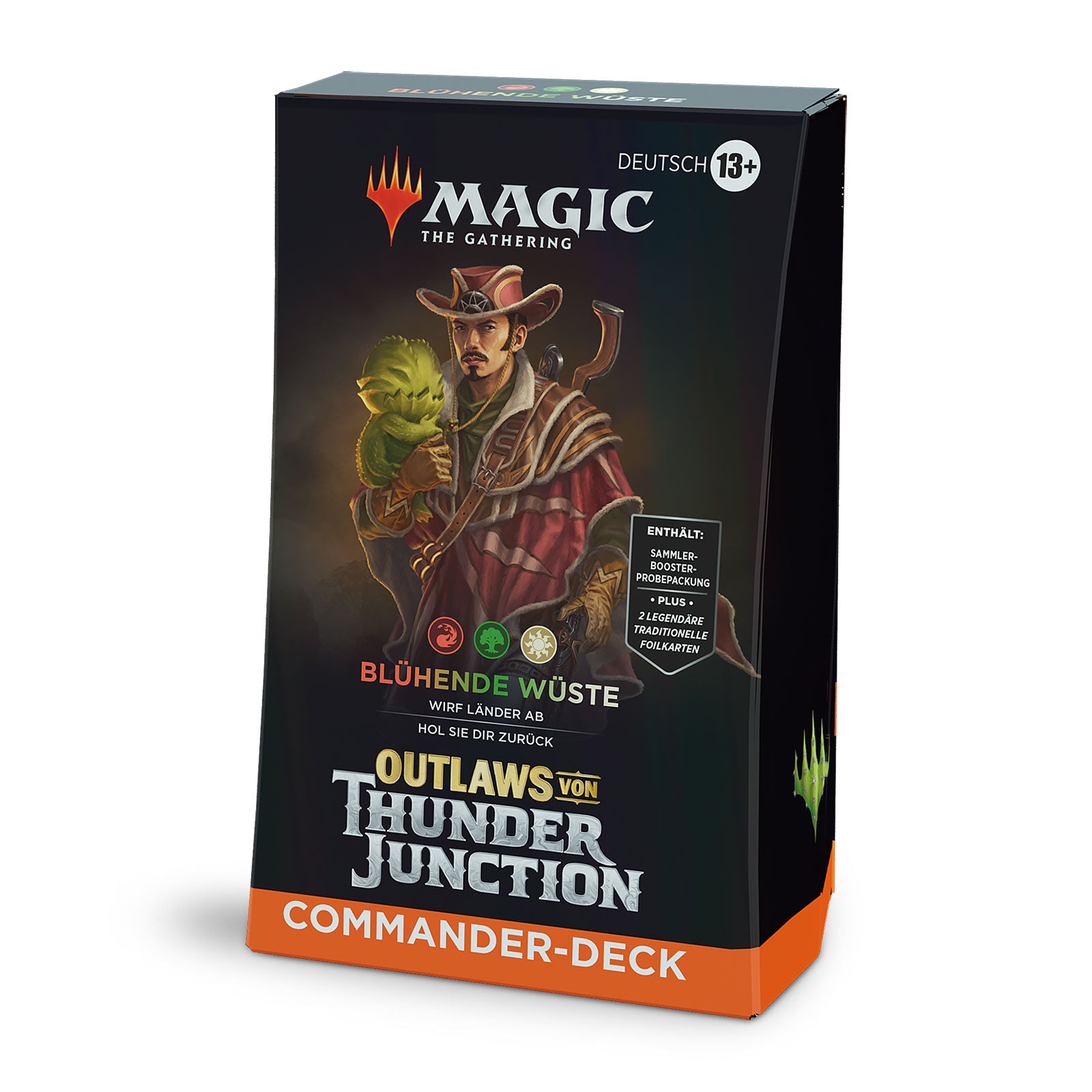 Immagine del prodotto Fuorilegge di Thunder Junction - Mazzo del Comandante del Deserto Fiorito - Magic The Gathering