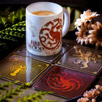 Immagine del prodotto Game of Thrones - Sottobicchieri con stemmi delle case, set di 4