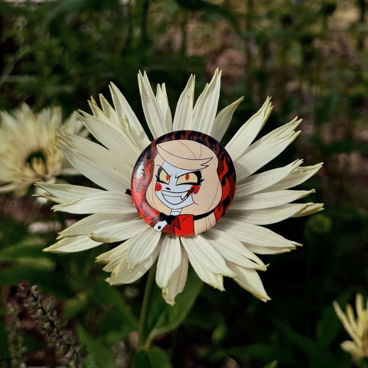 Image produit Bouton Charlie Morningstar pour les fans de Hazbin Hotel