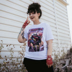 Immagine del prodotto T-shirt bianca Deadpool e Wolverine Best Bubs Comics