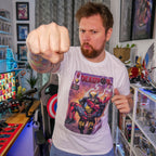 Immagine del prodotto T-shirt bianca Deadpool e Wolverine Best Bubs Comics