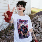 Immagine del prodotto T-shirt bianca Deadpool e Wolverine Best Bubs Comics