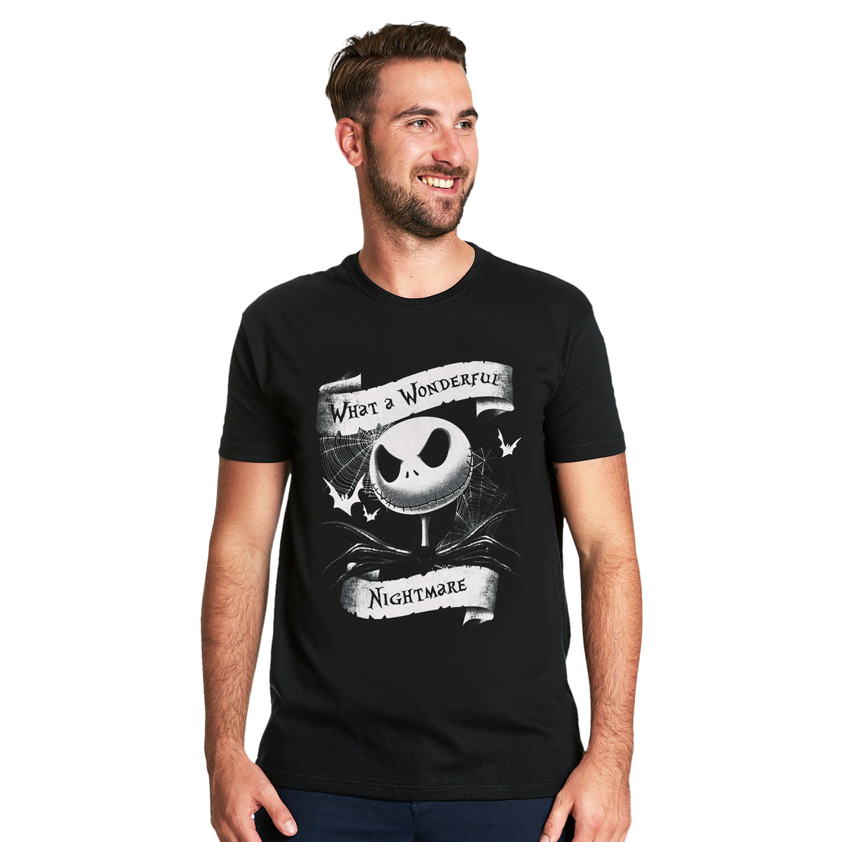 Image produit Nightmare Before Christmas - Quel merveilleux cauchemar T-shirt noir