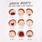Immagine del prodotto Rick e Morty - Maglietta Emozione di Morty bianca