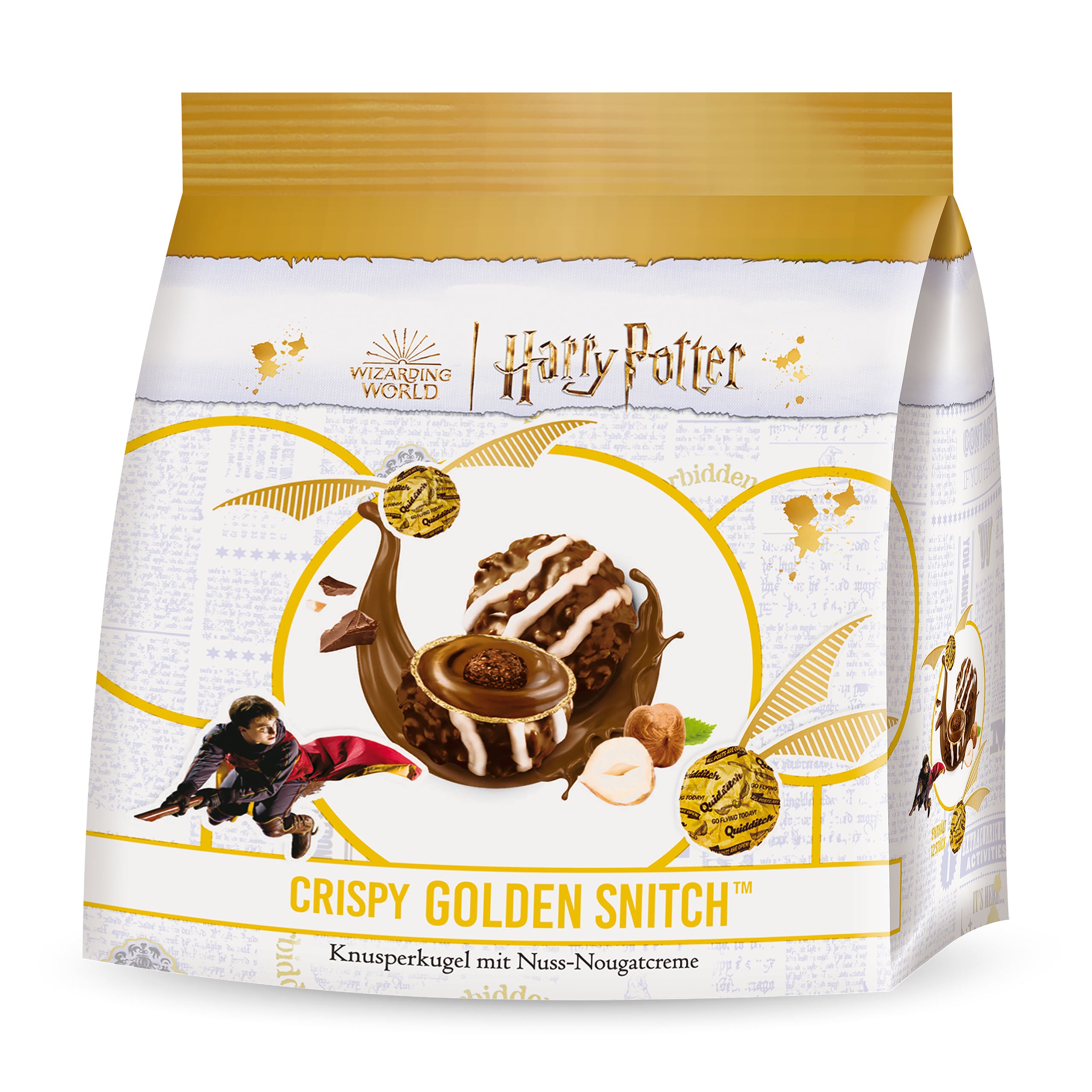 Produktbild Harry Potter - Knusperkugeln mit Nuss-Nougat-Creme