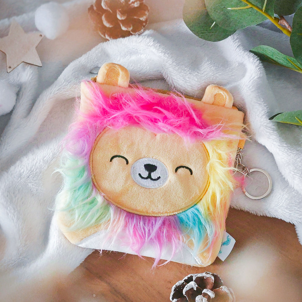 Image produit Squishmallows - Portefeuille en peluche Leonard