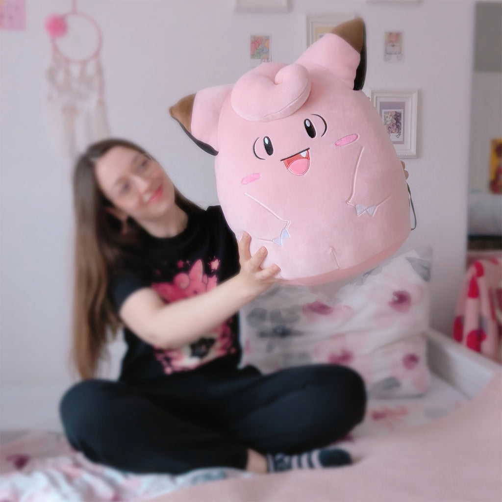 Image produit Pokemon - Clefairy Squishmallows Figurine en peluche