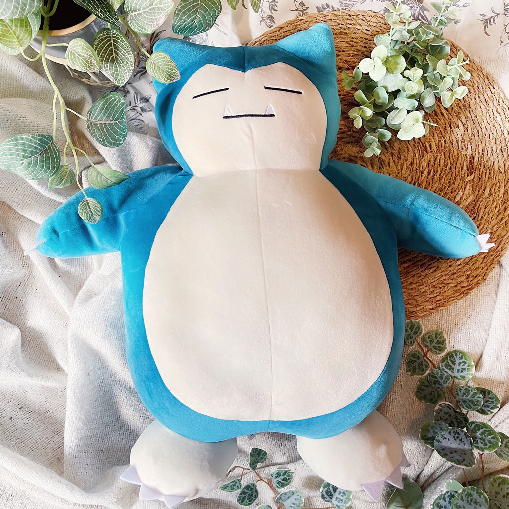 Image produit Pokemon - Figurine en peluche Snorlax dormant