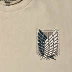 Produktbild Attack on Titan - Group Oversize T-Shirt beige