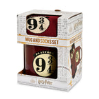 Produktbild Harry Potter - Gleis 9 3/4 Socken und Tasse