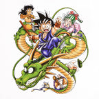 Image produit Dragon Ball - T-shirt Shenlong blanc
