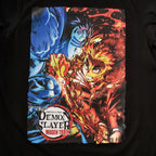 Immagine del prodotto Demon Slayer - T-shirt nera Akaza vs. Rengoku